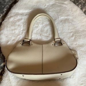 TODS cream shoulder bag